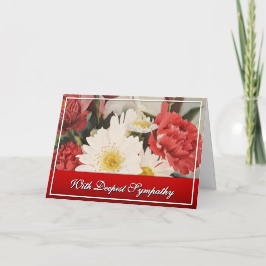 A loss such as this... Sympathy Card Kaart (Voorkant)