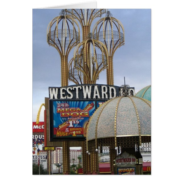 à l'ouest ho - chien méga - Las Vegas (Devant)