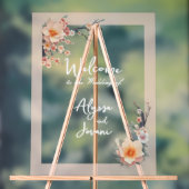 A Love Blossoming Under the Cherry Trees Acryl Bord (Neutraal)