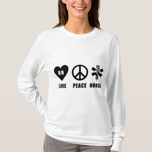 A Love Peace RN T-shirt (Voorkant)