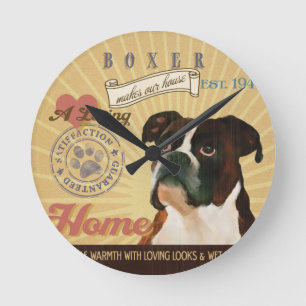 A Loving Boxer Makes Our House Home Ronde Klok