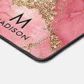 A luxurious pink marble background (Coin)