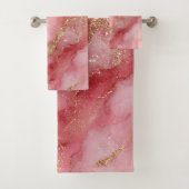 A luxurious pink marble background (En situation)