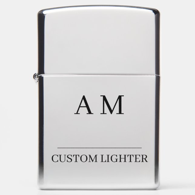 A M Custom Lighter – Bold Personalized Craft  (Voorkant)
