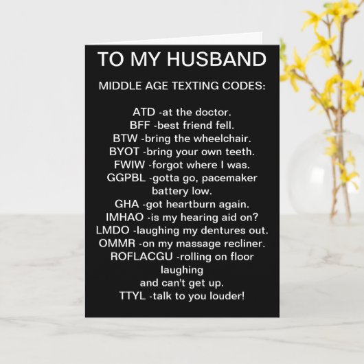 À MA CARTE D'ANNIVERSAIRE DE TEXTE D'ANNIVERSAIRE  (Fleur jaune)