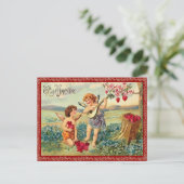 À ma carte postale Valentine (Debout devant)