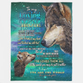 à ma couverture maman aimante je t'aime (Devant)