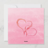 À ma Extraordinaire carte de la Saint Valentin (Dos)