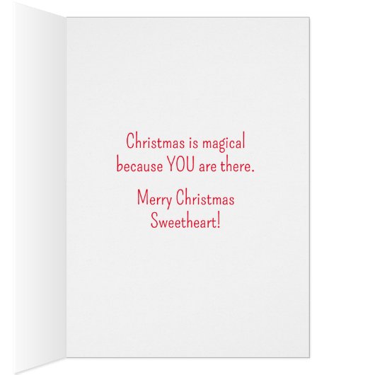 À ma femme Noël (Intérieur (Droit))