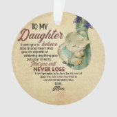 À ma fille de maman (devant)