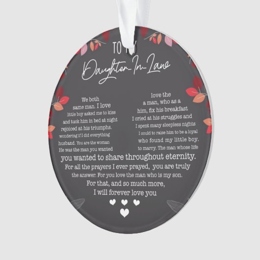 À ma fille en droit  (devant)