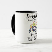 À Ma Fille Mug De Café, N'Oubliez Jamais Que J'Aim (Devant gauche)