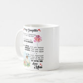 À ma fille Mug de maman (Devant gauche)