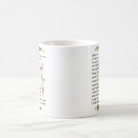 À Ma Fille Mug De Papa (Centre)