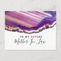 À ma future belle-mère pierre de taille de carte p