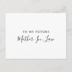 À ma future carte postale de belle-mère