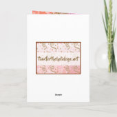 À ma grand-mère | Carte d'anniversaire (Dos)