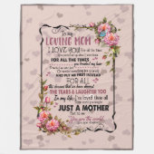 à ma mère aimante couverture de la fille (Devant)