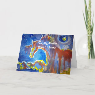 À Ma Mère, Avec Merci - Wild Horse Design
