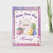 À ma mère Carte de vacances de Pâques (Devant)