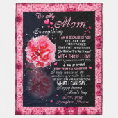 à ma mère couverture de Petite fille, Cadeau de co (Devant)