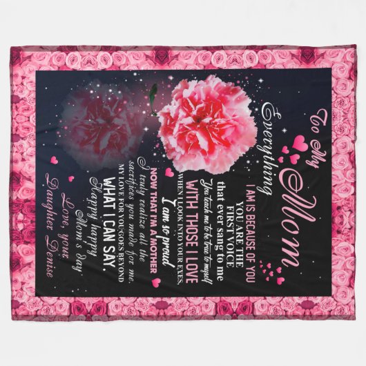 à ma mère couverture de Petite fille, Cadeau de co (Devant (Horizontal))