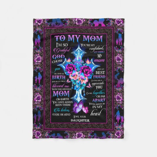 à ma mère couverture de Son, couverture pour maman (Devant)