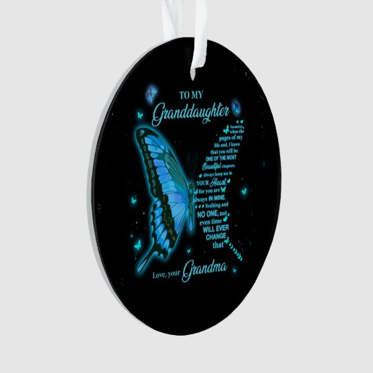 À ma petite-fille (devant)