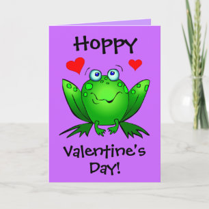 À ma princesse Hoppy Valentines mignonne Carte Fro
