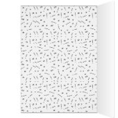 À ma soeur sur mon en lettres élégant du mariage | (Intérieur (Gauche))