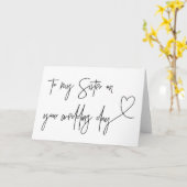 À ma soeur sur votre carte de mariage (Fleur jaune)