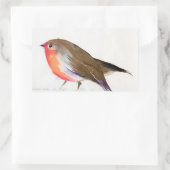 A magical little robin called Wisp 2011 Rechthoekige Sticker (Tas)