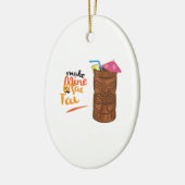 A Mai Tai Keramisch Ornament (Links)