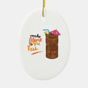 A Mai Tai Keramisch Ornament