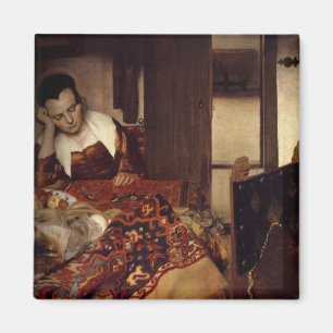 A Maid Aslapen Magneet