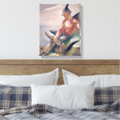 A MAN CANVAS AFDRUK (Insitu (Slaapkamer))