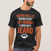 A Man With Beard T-shirt (Voorkant)