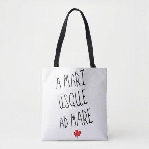A Mari Usque ad Mare Grocery Bag, Canada Draagtas