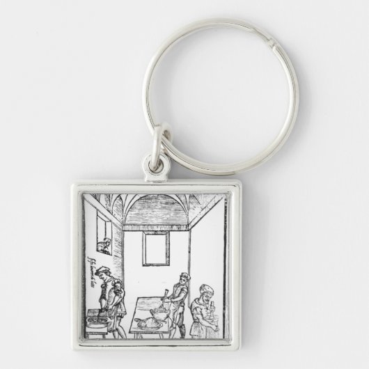 A Medieval Kitchen Sleutelhanger (Voorkant)