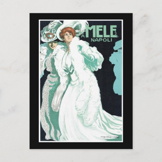 A. Mele & Co. Italiaanse Modes Briefkaart (Voorkant)