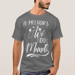 A Melhor Avo do Mundo Portugal Grandma Premium T T-shirt