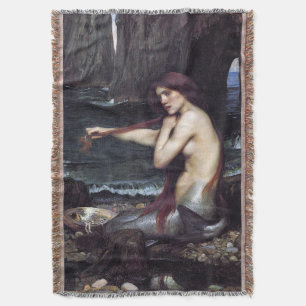 A Mermaid by J W Waterhouse, 1901 Deken