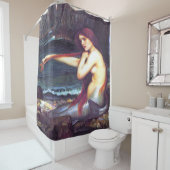 A Mermaid John William Waterhouse Douchegordijn (In situ)