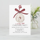 A Merry Little Christmas, Snowman Kaart (Staand voorkant)