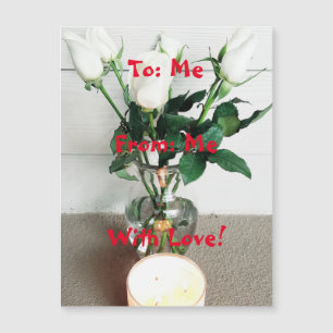 À: Moi, De : Moi, Avec Amour ! Carte magnétique