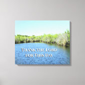 A Moment of Thankful Peace Canvas Afdruk (Voorkant)