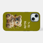 À mon aimé – Ours en peluche inspiré de la porcela (Verso Horizontal)