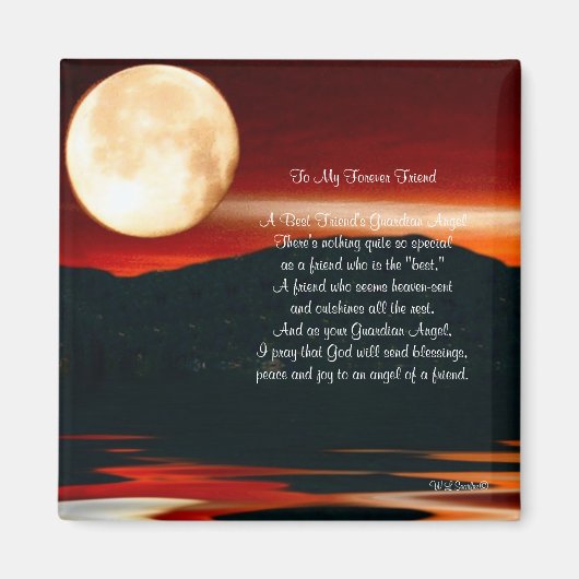 À Mon Ami Éternel - Aimant (Devant)