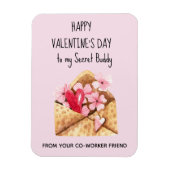 À mon ami secret Saint Valentin Magnet flexible (Vertical)