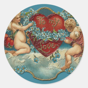 À mon autocollant d'amour